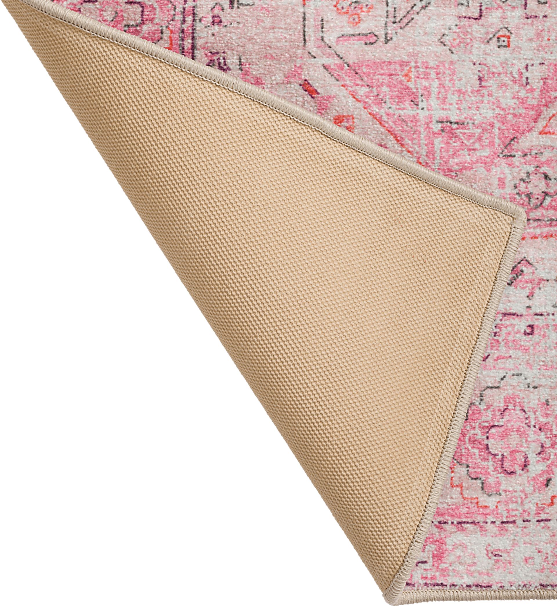 Doverfield Pink 3' x 5' Rug - Image 4