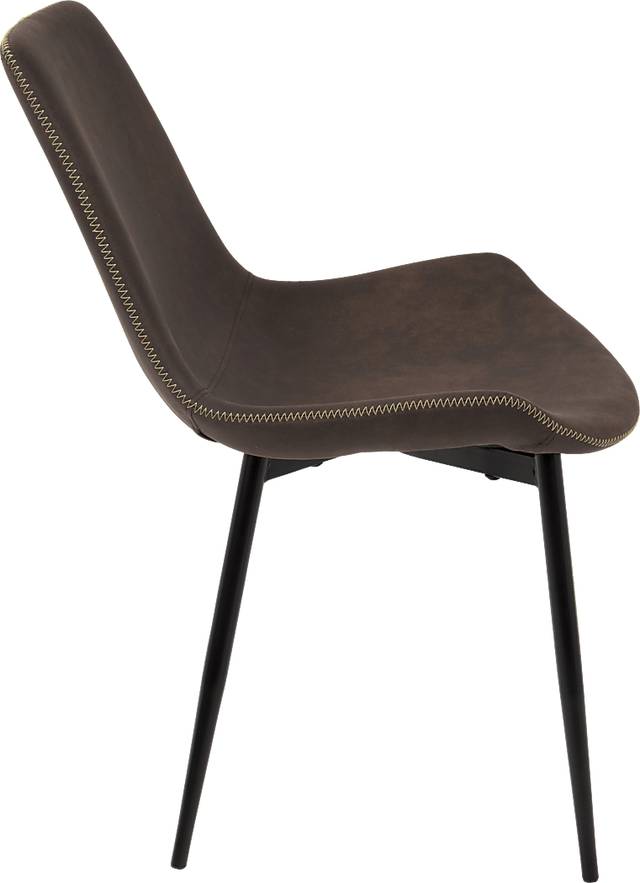Doverwood Espresso Dining Chair (Set of 2) - Thumbnail - Image 3