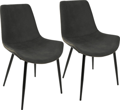 Doverwood Gray Dining Chair (Set of 2)