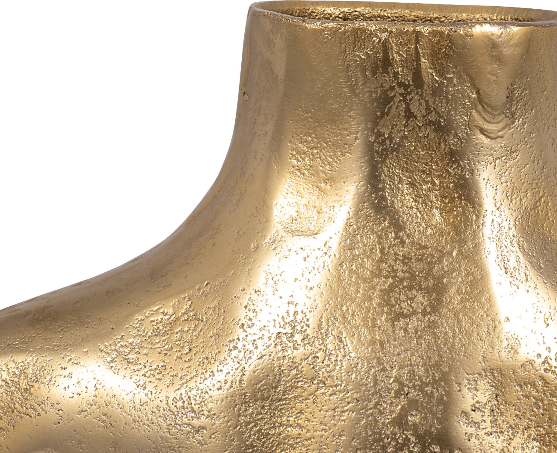 Dovestail Gold 11 in. Vase - Image 4