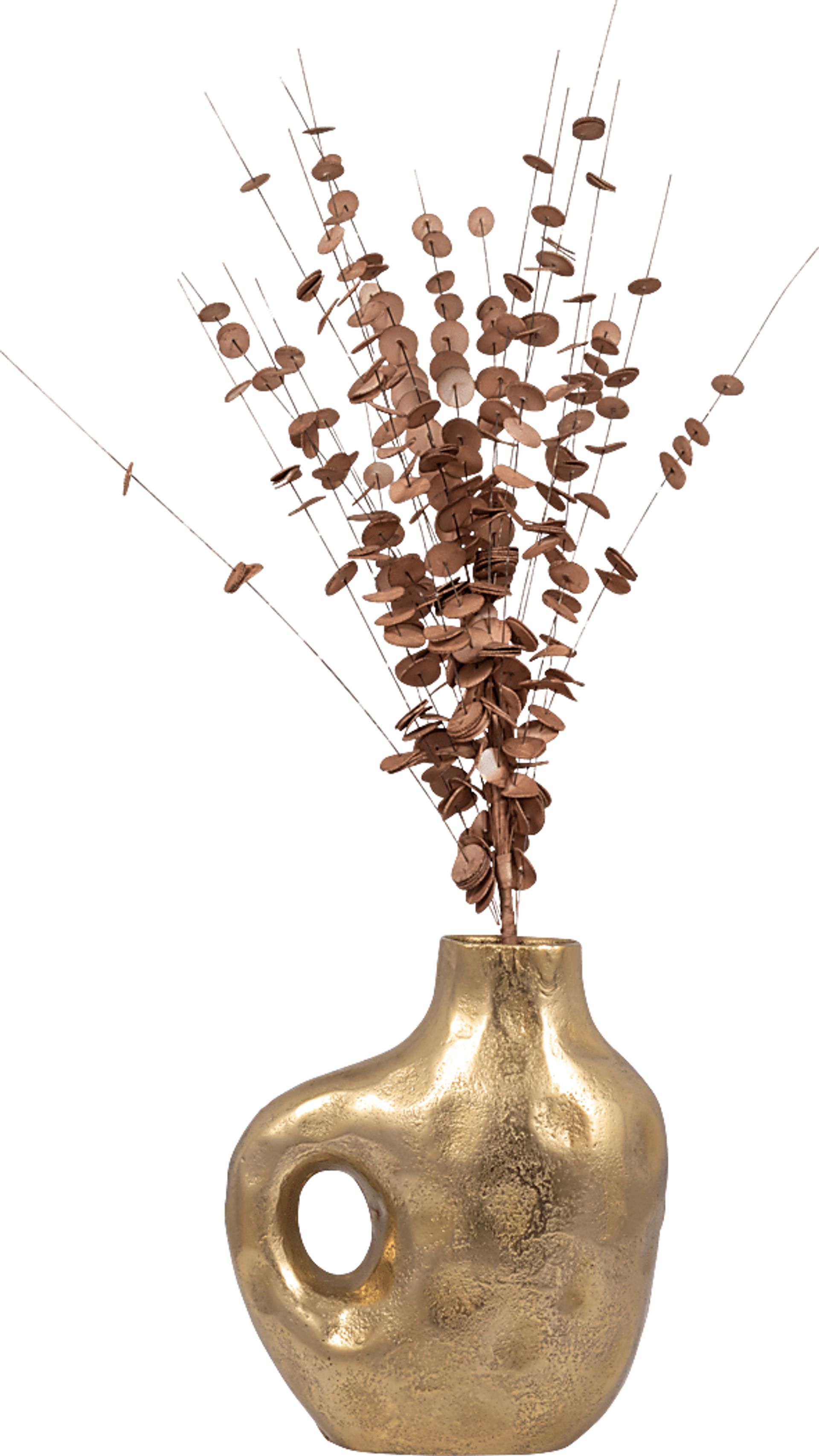 Dovestail Gold 11 in. Vase - Image 5