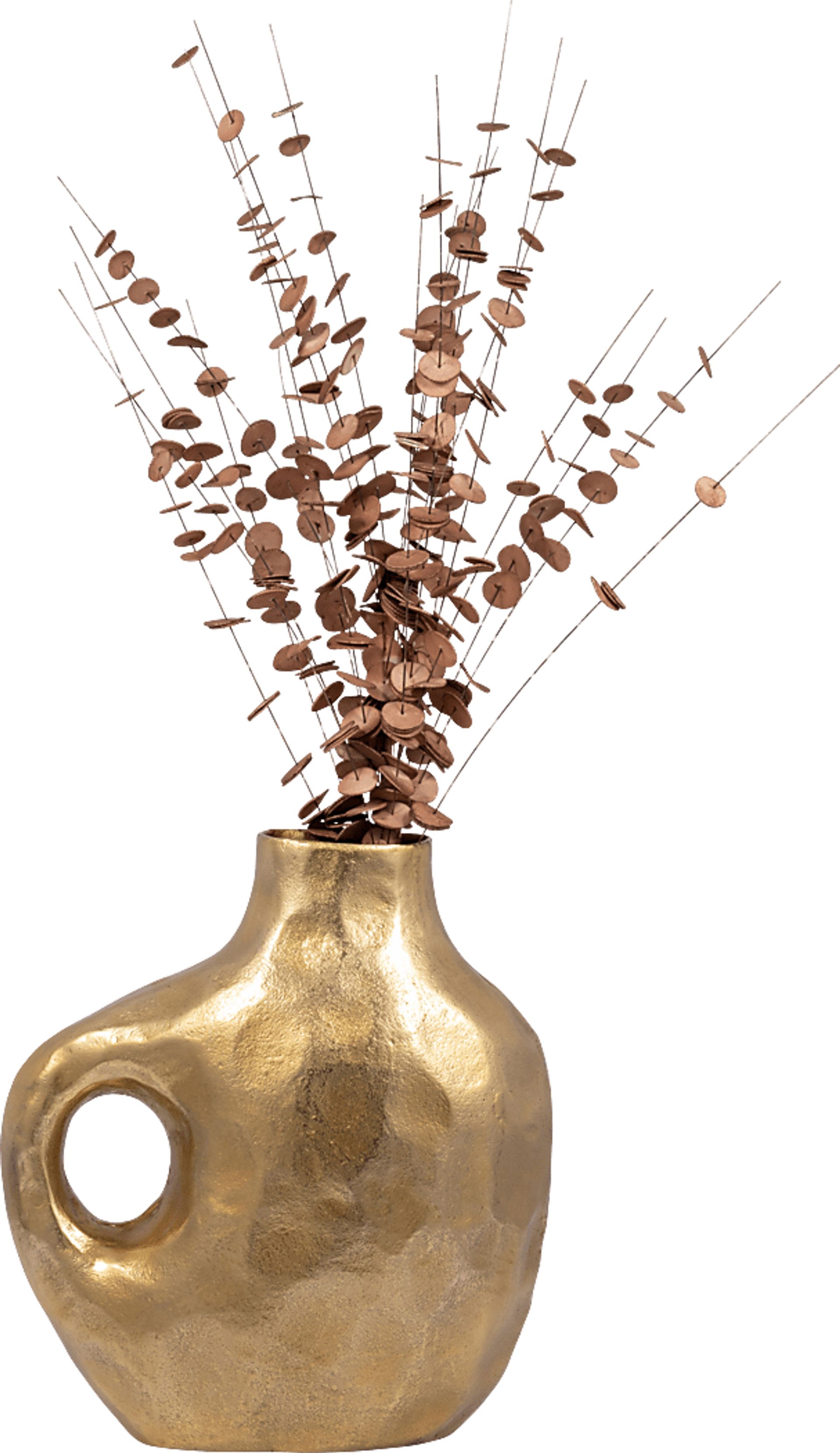 Dovestail Gold 14 in. Vase - Image 4