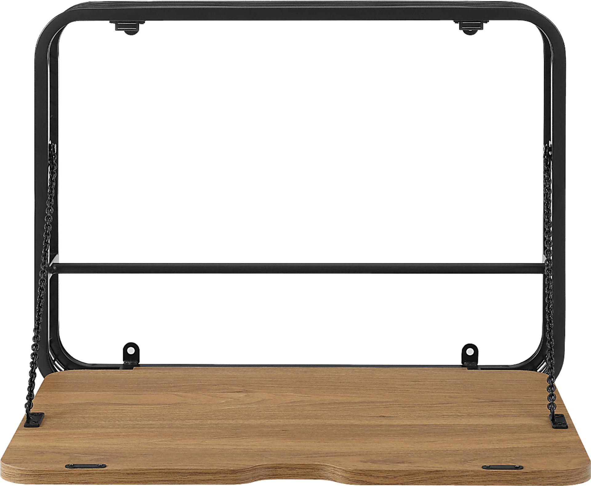 Dovewood Brown Wall Mount Desk - Image 3
