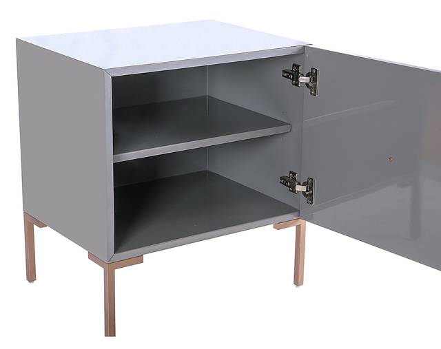 Doveylee Gray Nightstand - Thumbnail - Image 5