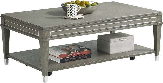 Dowalde Light Gray Cocktail Table - Thumbnail - Image 2