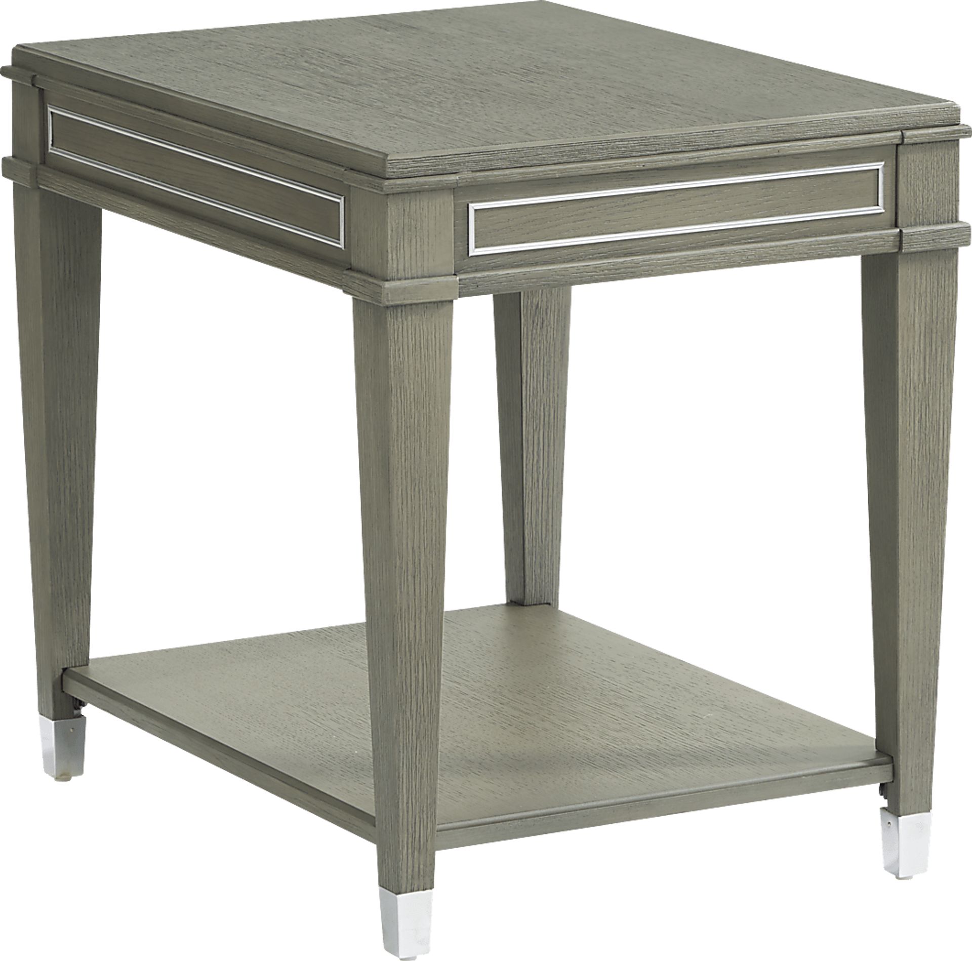 Dowalde Light Gray End Table - Image 1