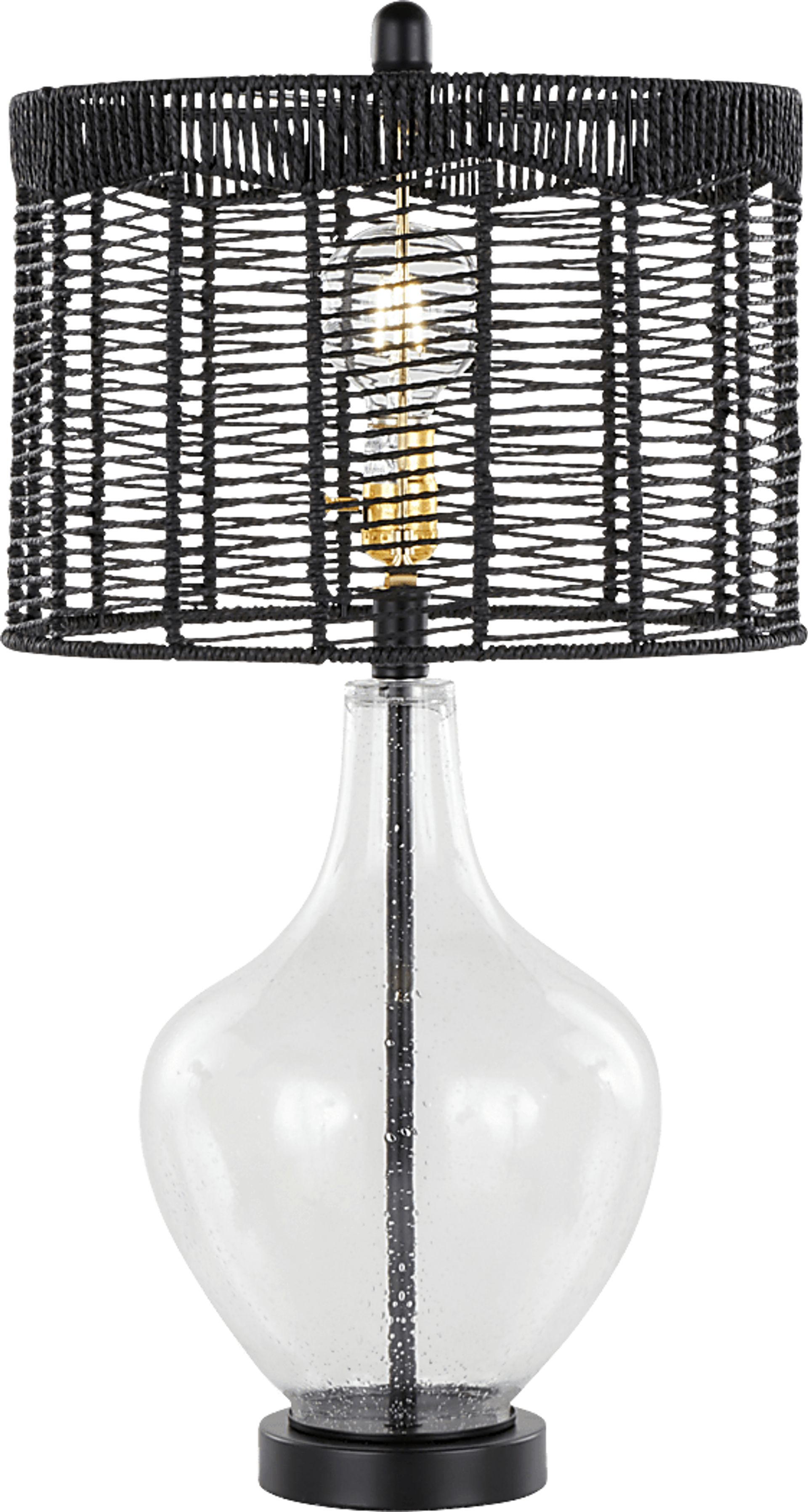 Dowell Bend Black Table Lamps, Set of 2 - Image 4