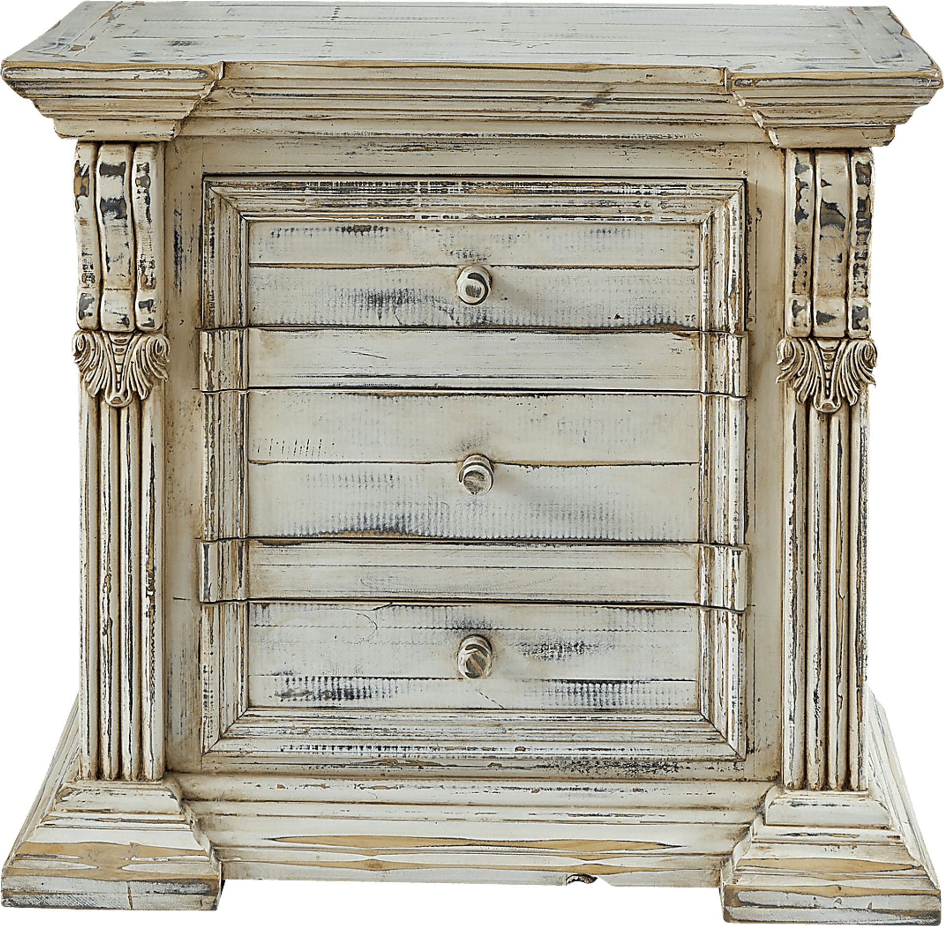 Downeymeade White Nightstand - Image 3