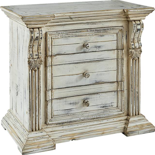 Downeymeade White Nightstand - Thumbnail - Image 1