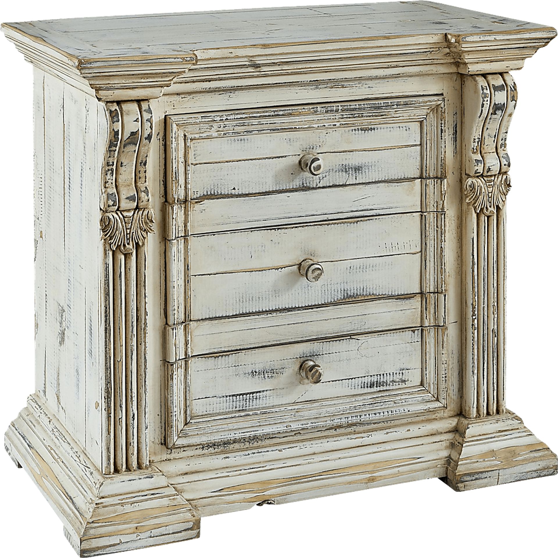 Downeymeade White Nightstand - Image 1
