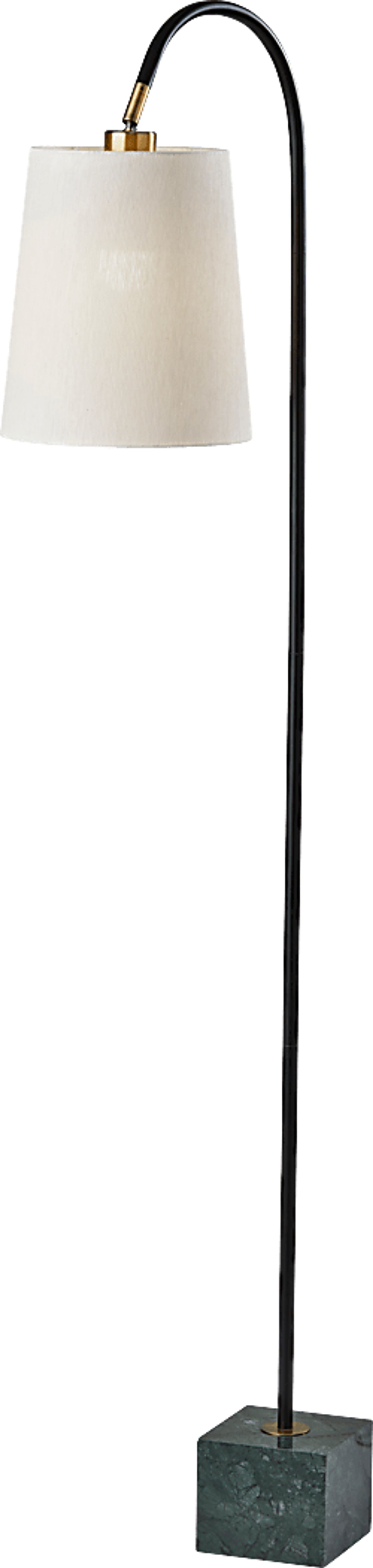Downing Drive Black Floor Lamp - Image 1