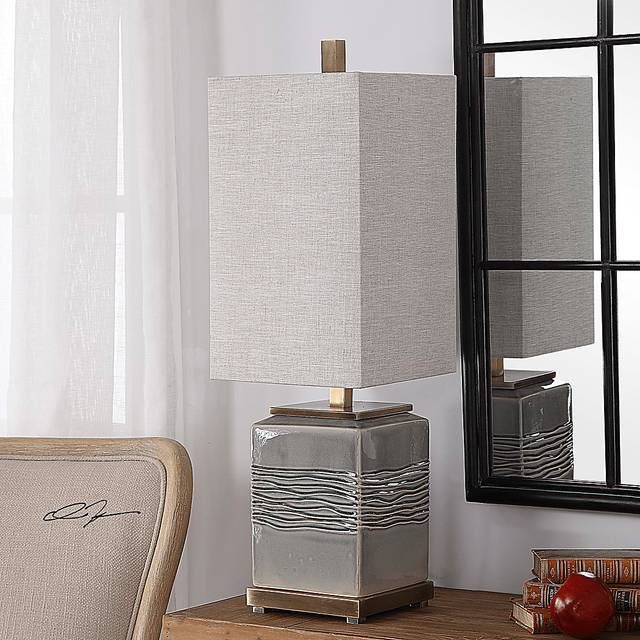 Downing Gray Lamp - Thumbnail - Image 4