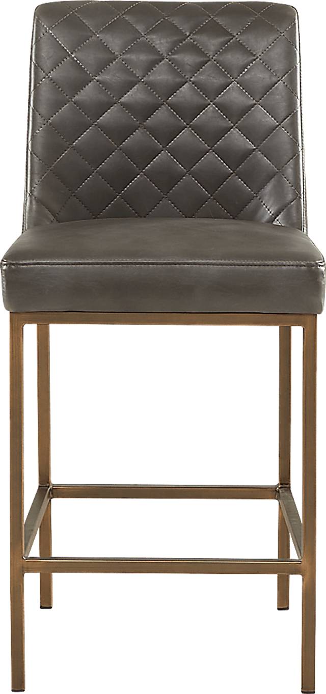 Downsview Gray Counter Height Stool - Thumbnail - Image 2