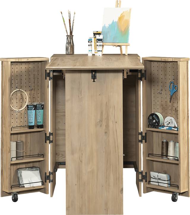 Doxsee I Light Brown Storage Cabinet - Thumbnail - Image 4