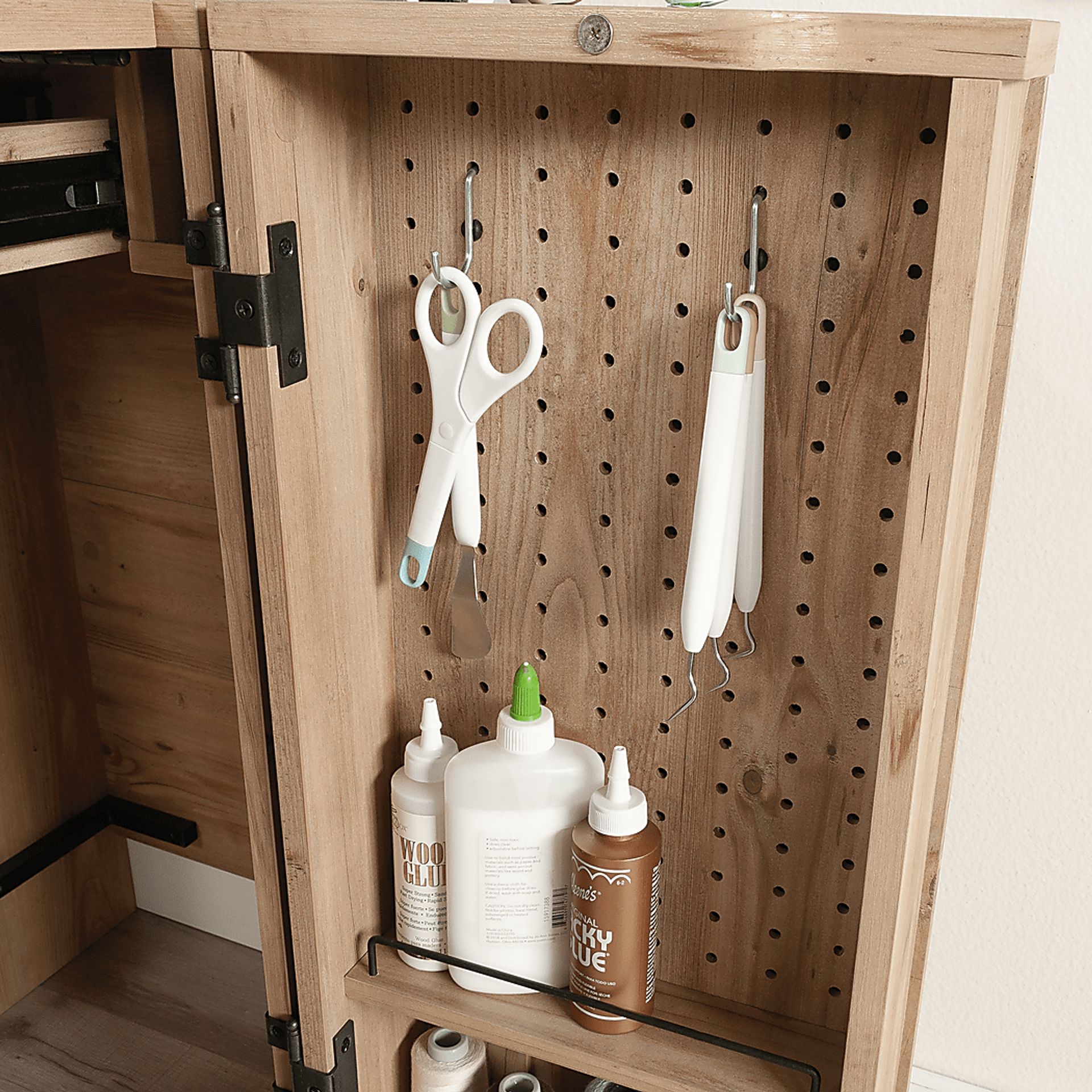 Doxsee I Light Brown Storage Cabinet - Image 6