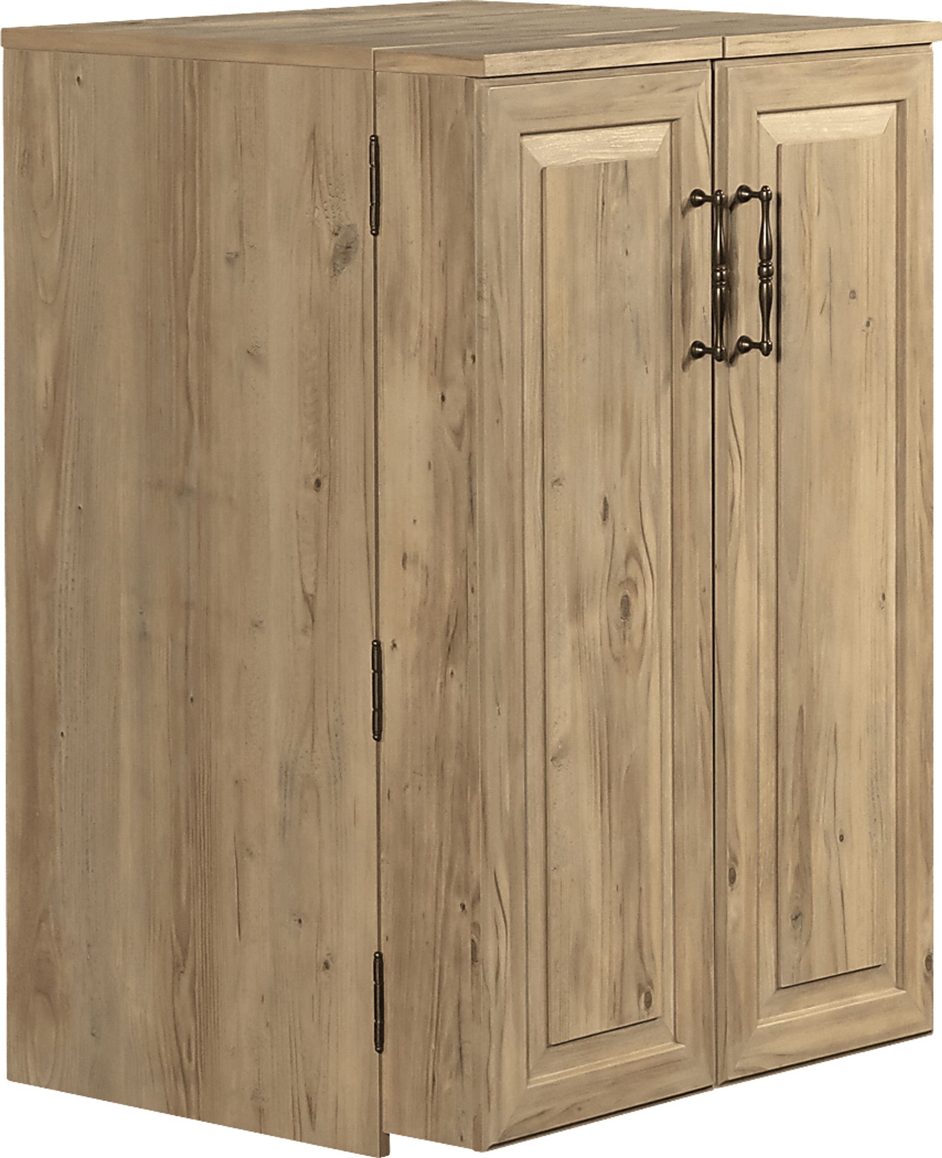 Doxsee I Light Brown Storage Cabinet - Image 1