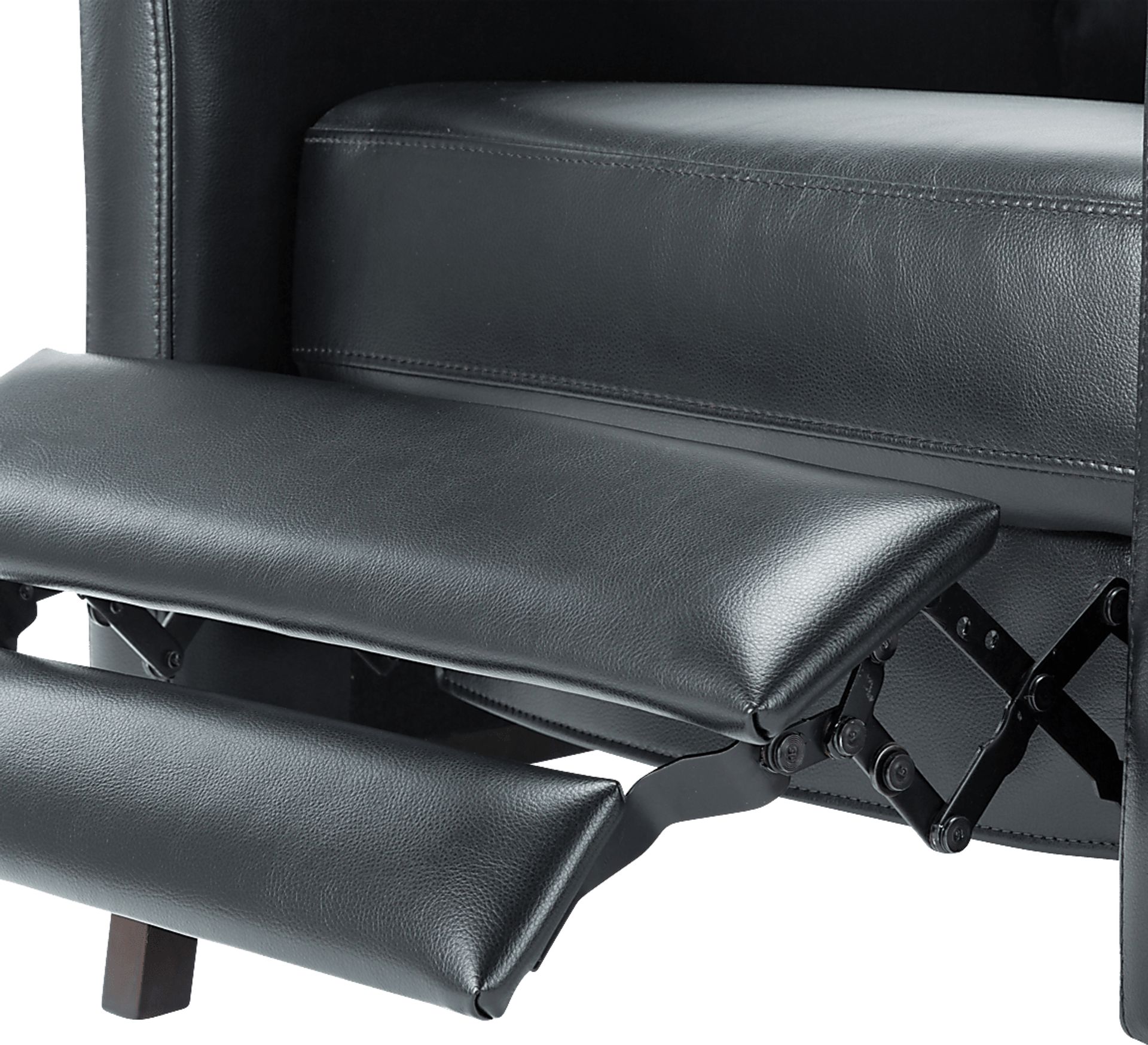 Doyers Black Push Back Recliner - Image 4