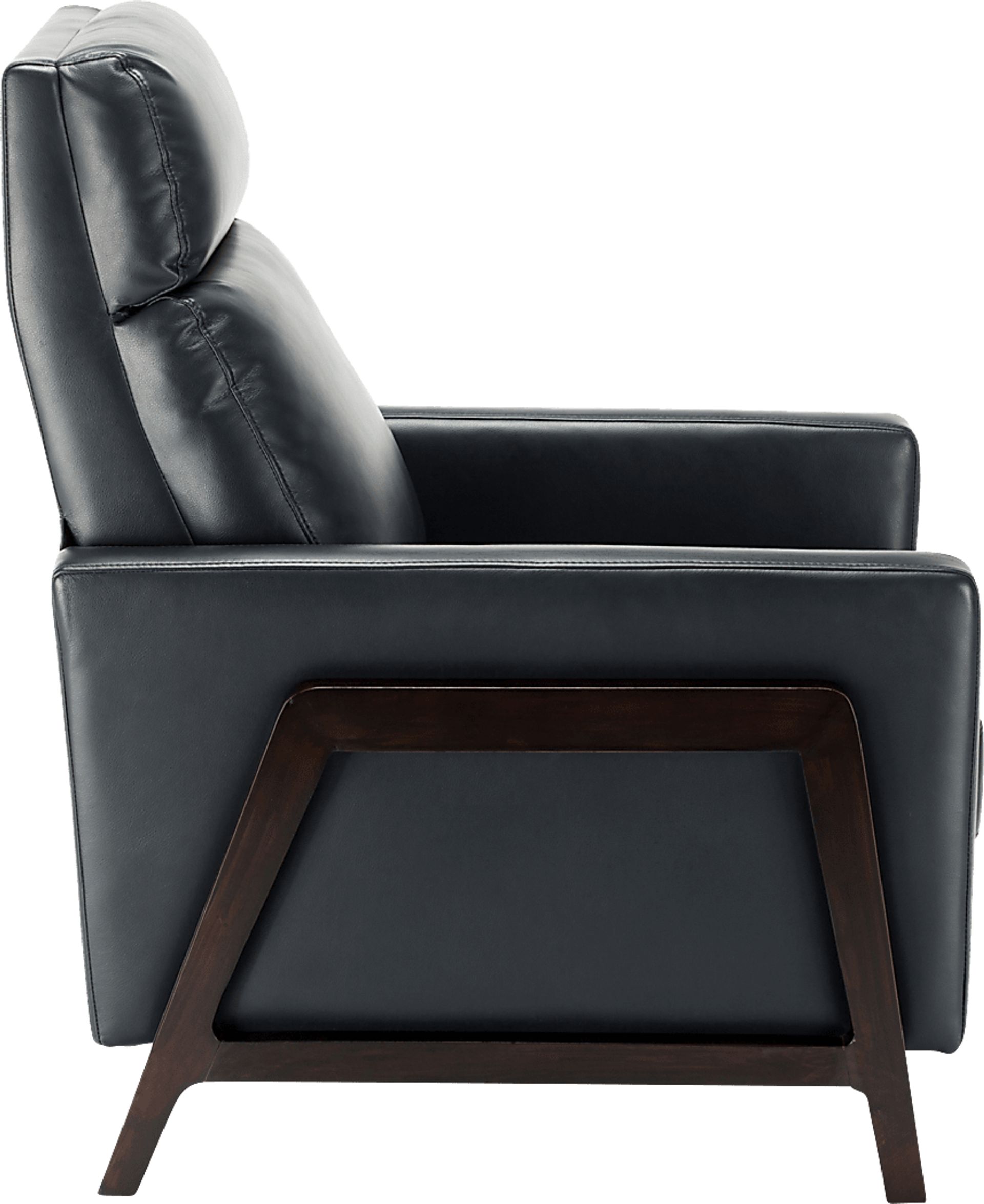 Doyers Blue Push Back Recliner - Image 7