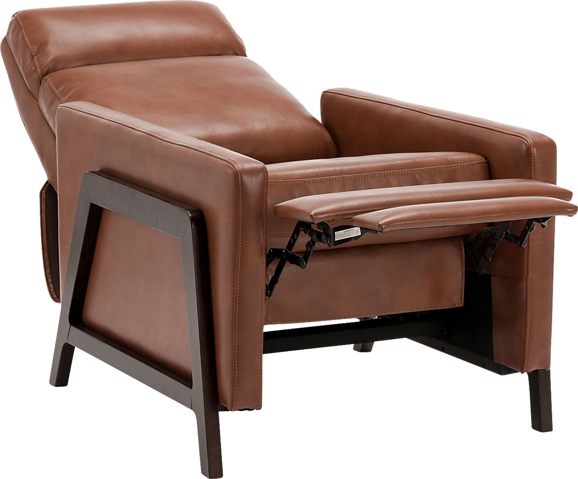 Doyers Brown Push Back Recliner - Image 3