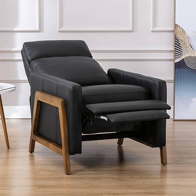 Doyers II Black Push Back Recliner - Thumbnail - Image 14