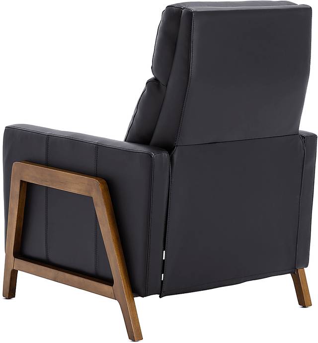 Doyers II Black Push Back Recliner - Thumbnail - Image 3