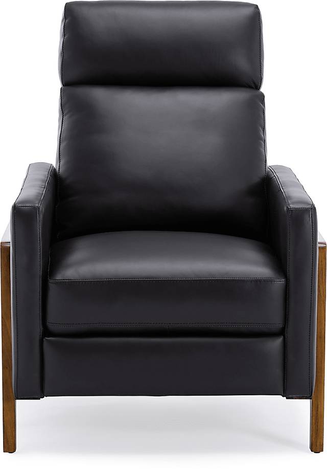 Doyers II Black Push Back Recliner - Thumbnail - Image 4