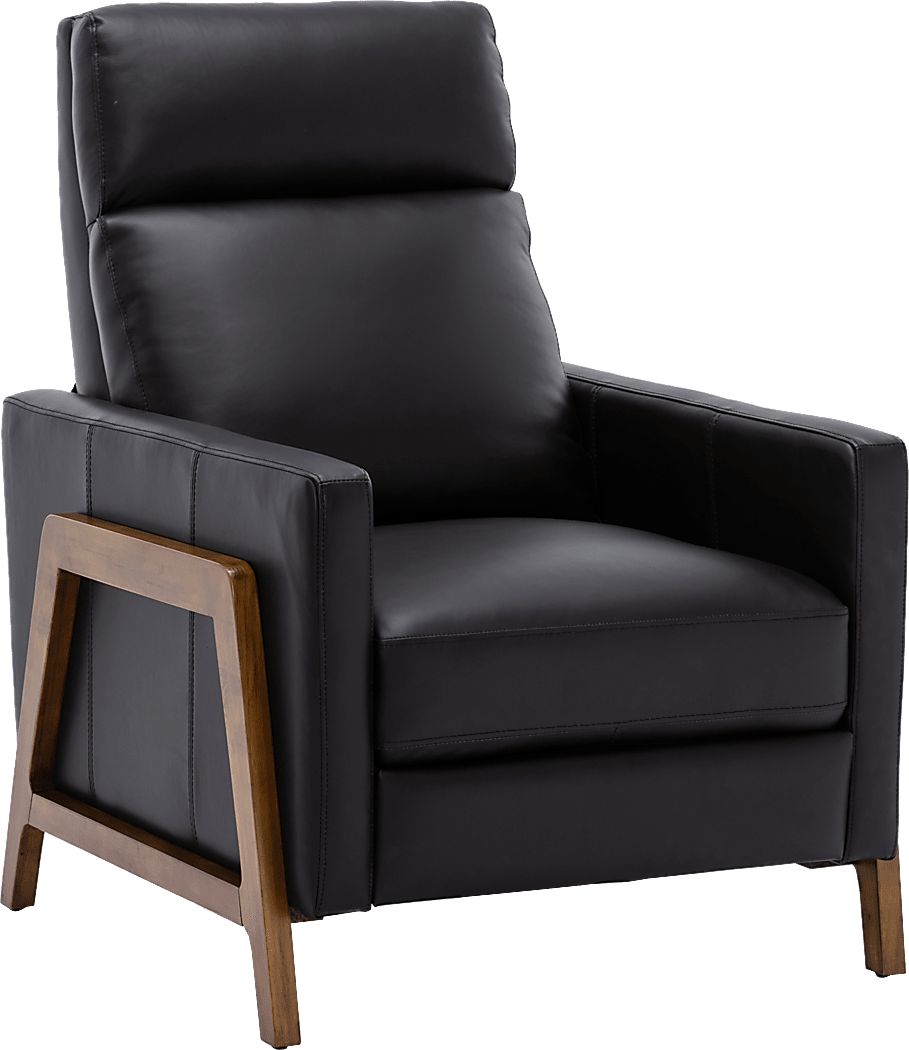 Doyers II Black Push Back Recliner