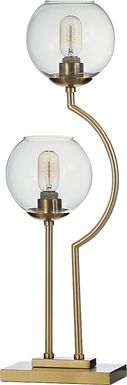 Doyle Park Brass Lamp