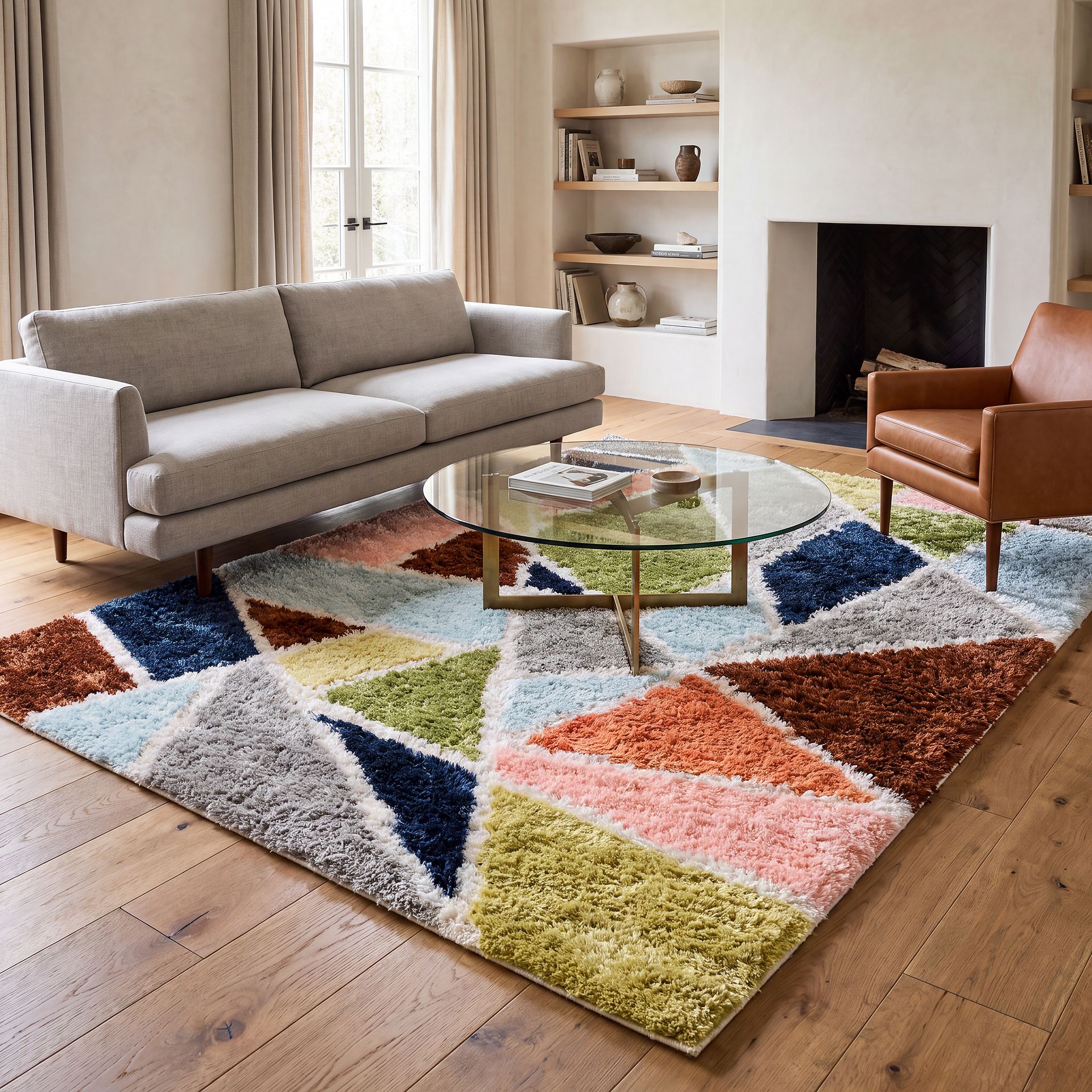 Dozier Multi 5' x 7'6 Rug - Image 3