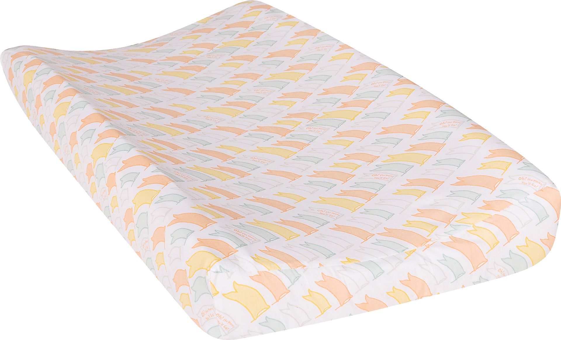 Dr. Seuss Oh, the Places You'll Go! Beige 5 Pc Baby Bedding Set - Image 4