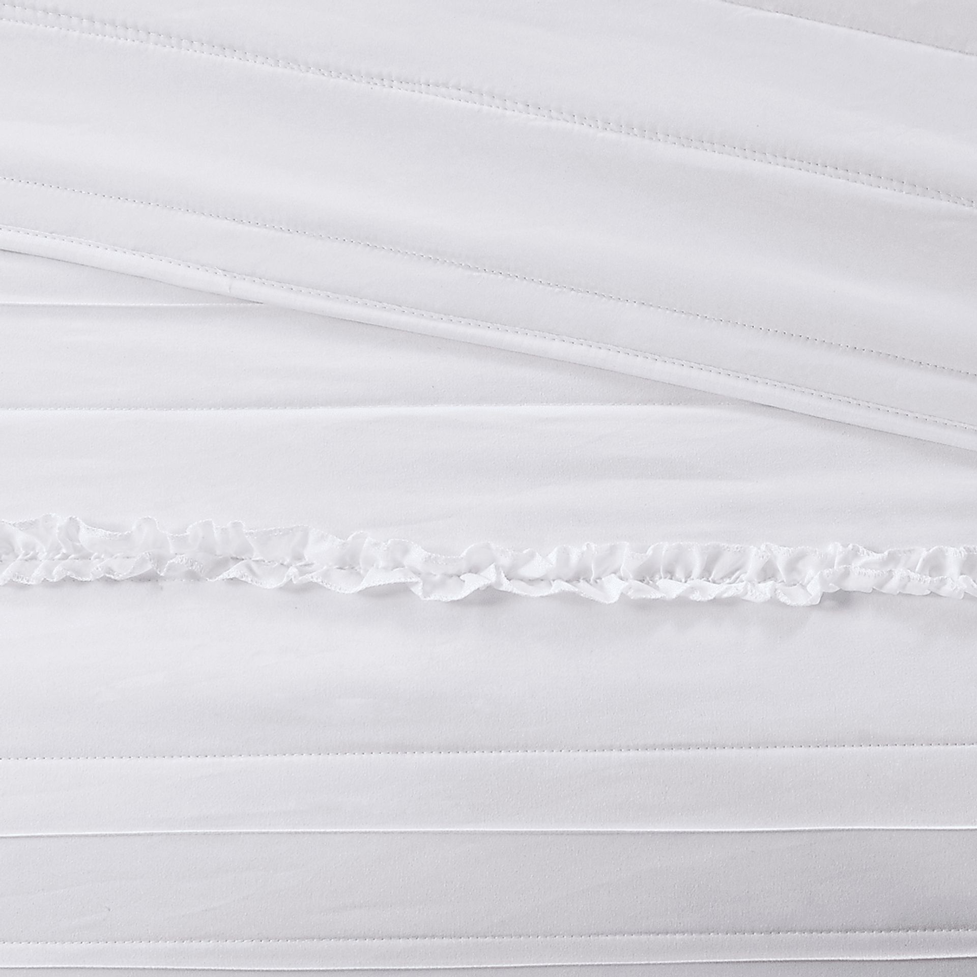 Dracaena White 4 Pc Full/Queen Quilt Set - Image 7