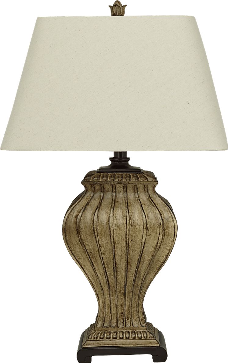 Dracy Walnut Lamp