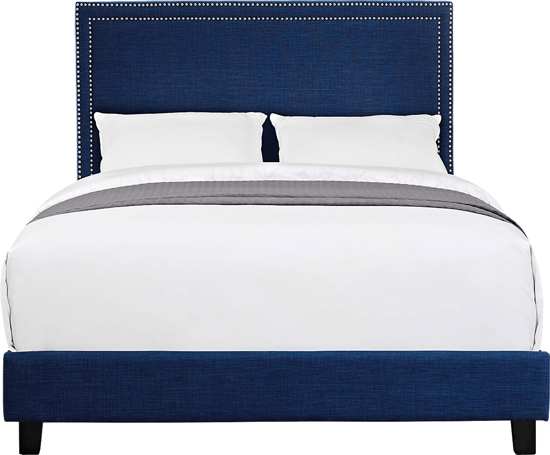 Draeger Blue Queen Platform Bed - Image 3