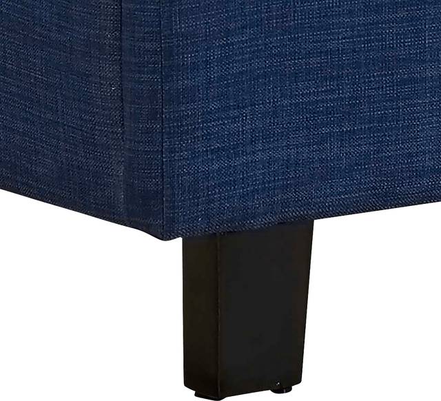 Draeger Blue Queen Platform Bed - Thumbnail - Image 5