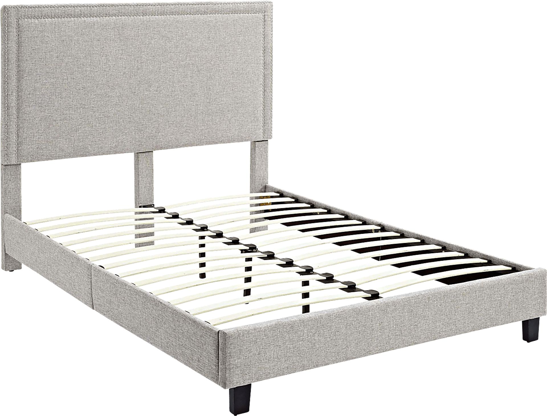 Draeger Gray Twin Platform Bed - Image 3