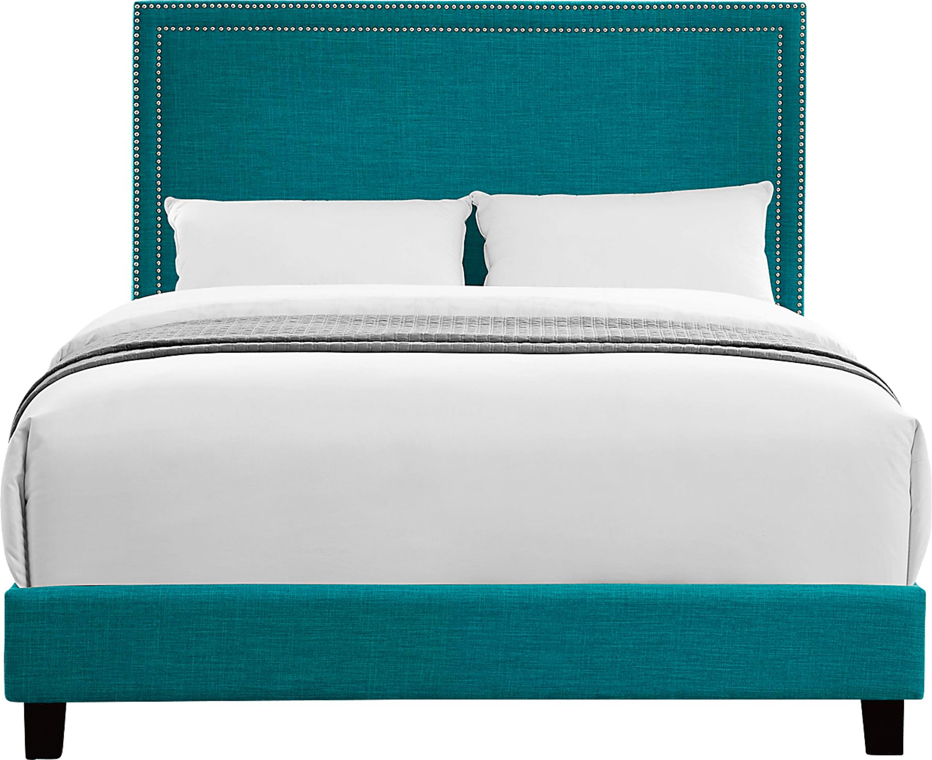 Draeger Teal Queen Platform Bed - Image 3