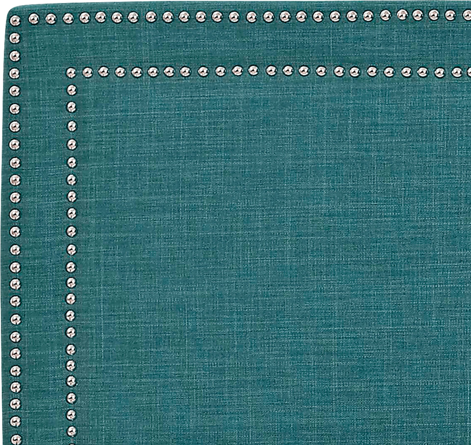 Draeger Teal Queen Platform Bed - Image 4