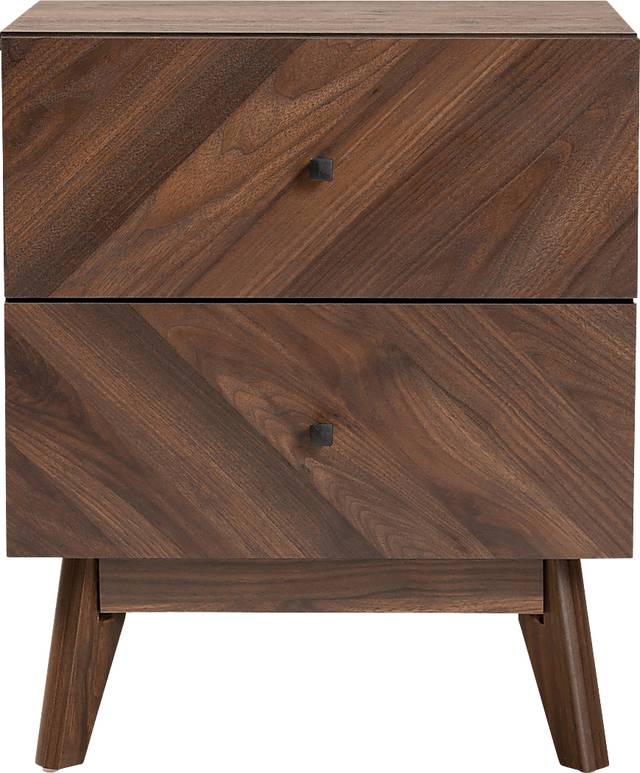 Dragonback Brown Nightstand - Thumbnail - Image 3