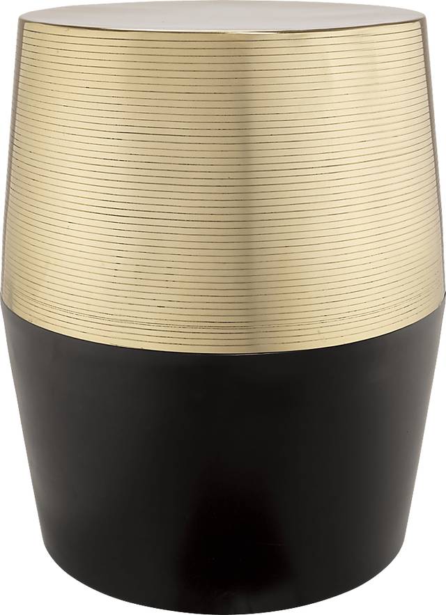 Drana Black Accent Stool - Thumbnail - Image 2