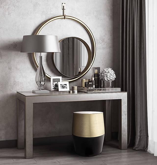 Drana Black Accent Stool - Thumbnail - Image 5