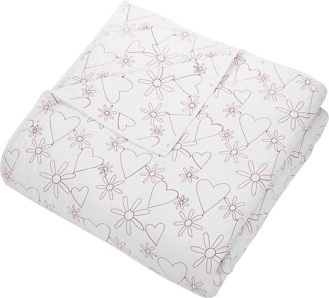 Draya White 3 Pc Full/Queen Comforter Set - Thumbnail - Image 5
