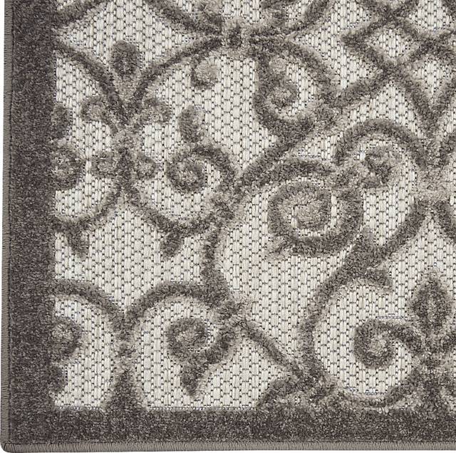 Drayce Gray 8' x 11' Indoor/Outdoor Rug - Thumbnail - Image 5
