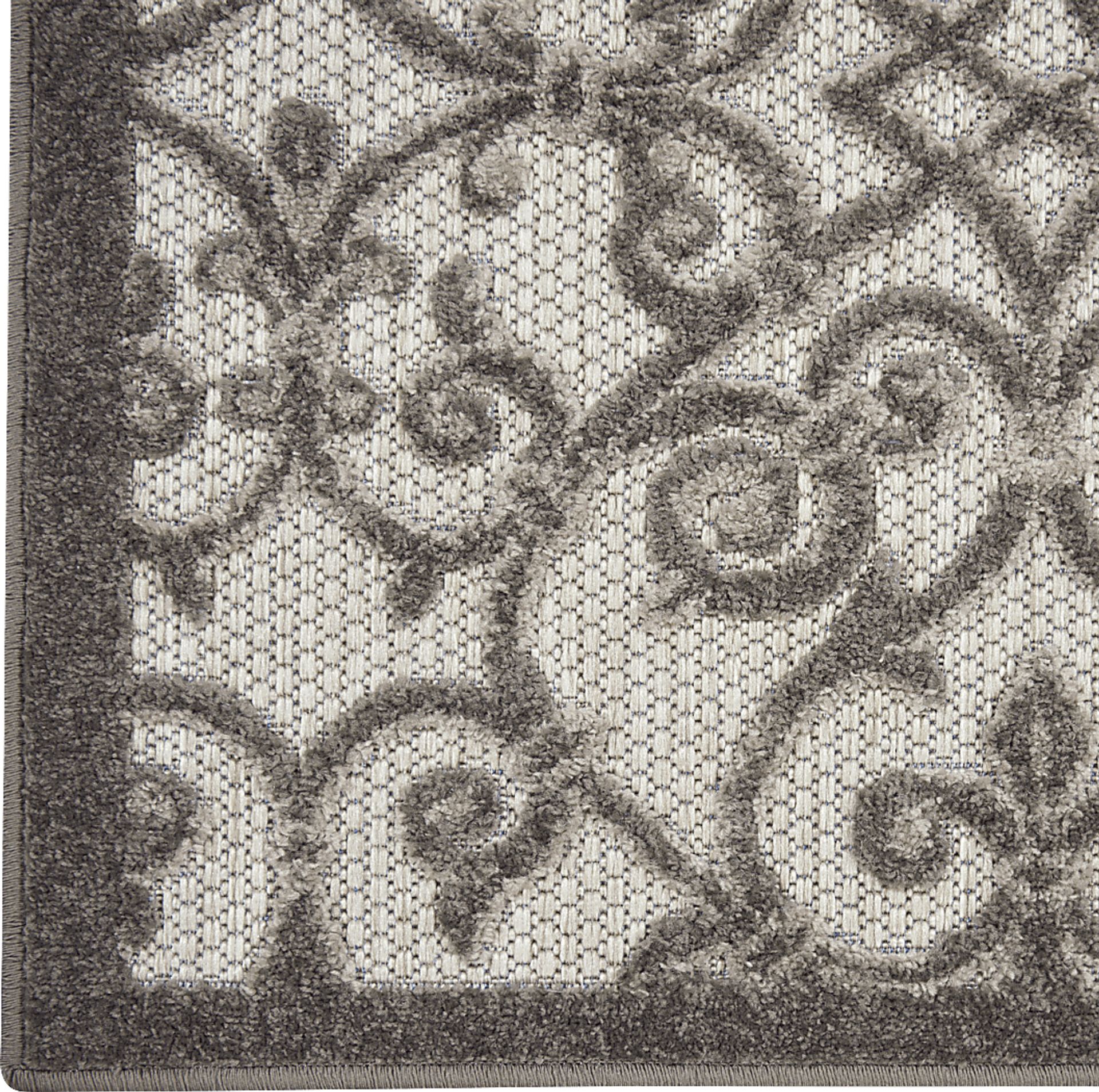 Drayce Gray 8' x 11' Indoor/Outdoor Rug - Image 5