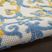 Drayce Ivory/Blue 7'10 x 10'6 Indoor/Outdoor Rug