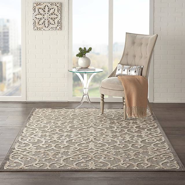 Drayce Natural 5'3 x 7'5 Indoor/Outdoor Rug - Thumbnail - Image 2