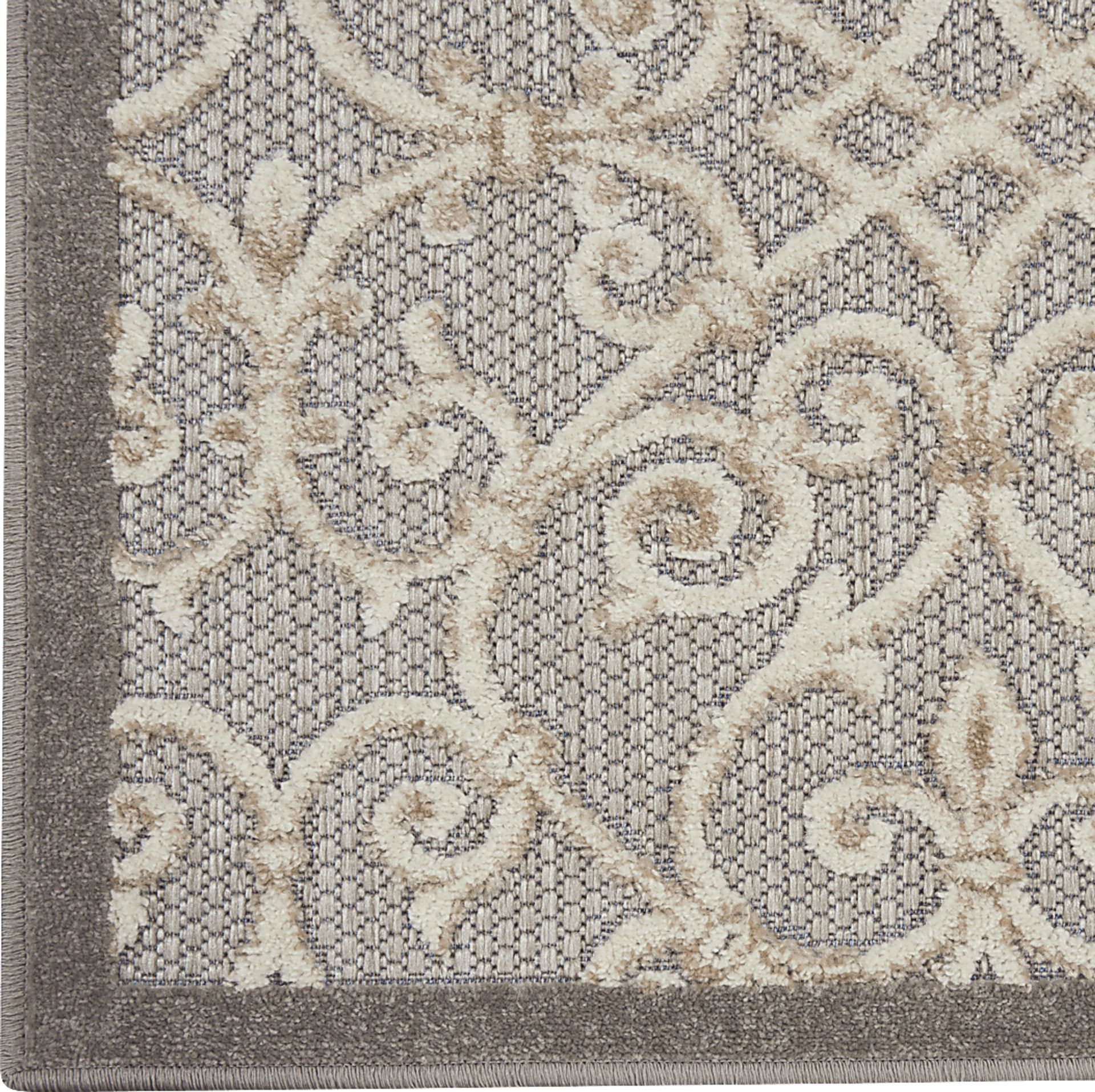 Drayce Natural 8' x 11' Indoor/Outdoor Rug - Image 4
