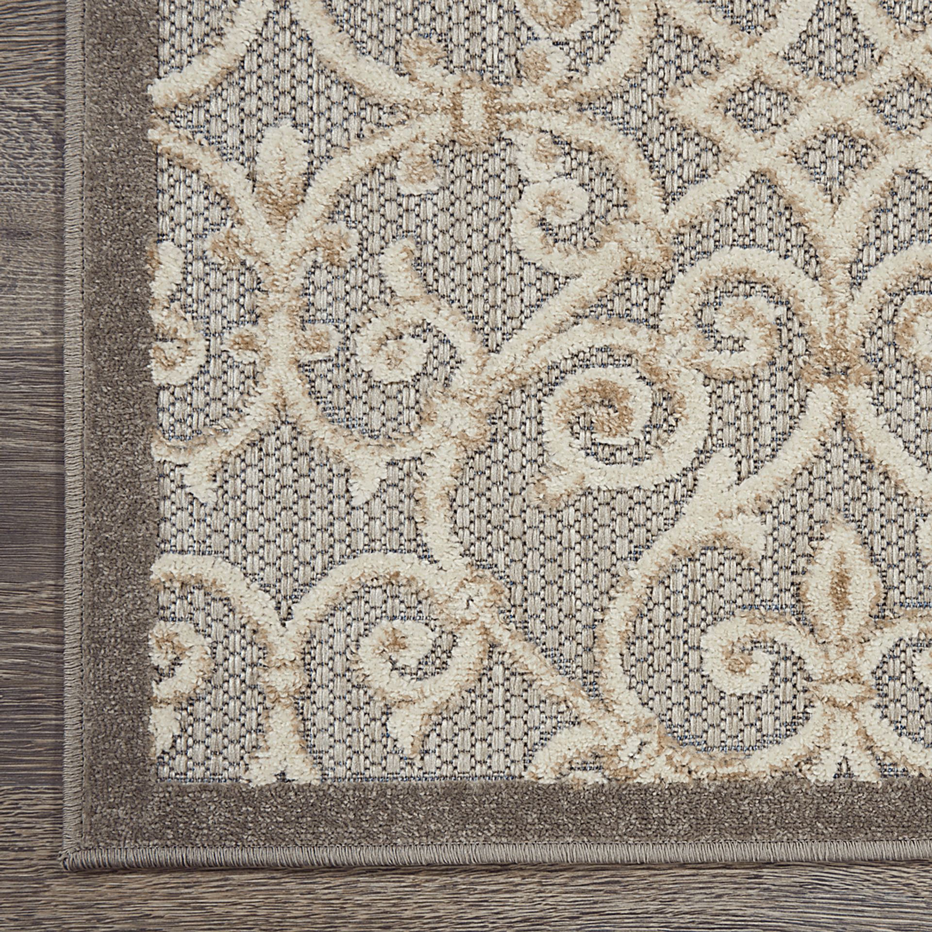 Drayce Natural 8' x 11' Indoor/Outdoor Rug - Image 5
