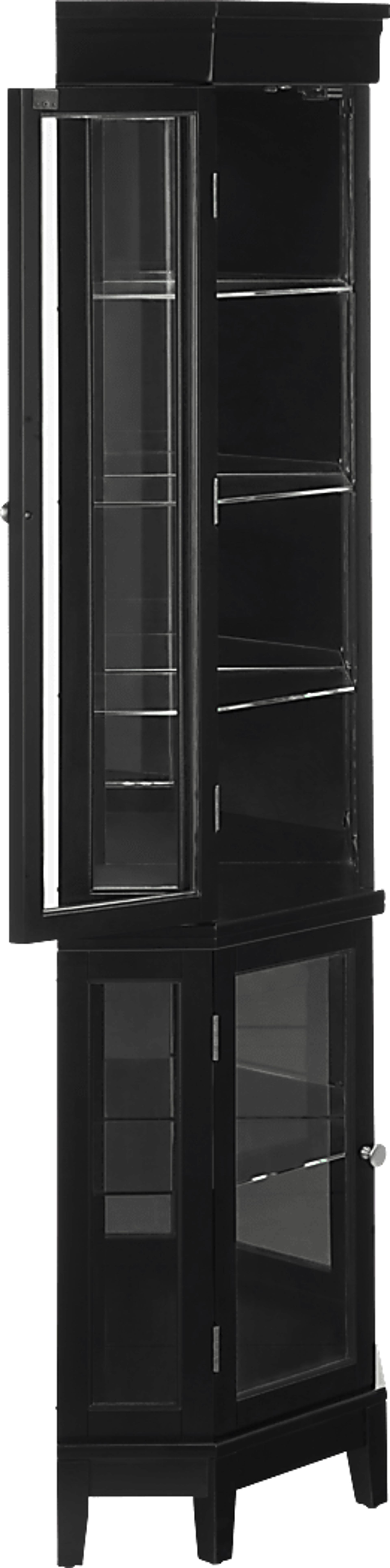 Draydell Black Curio Cabinet - Image 6