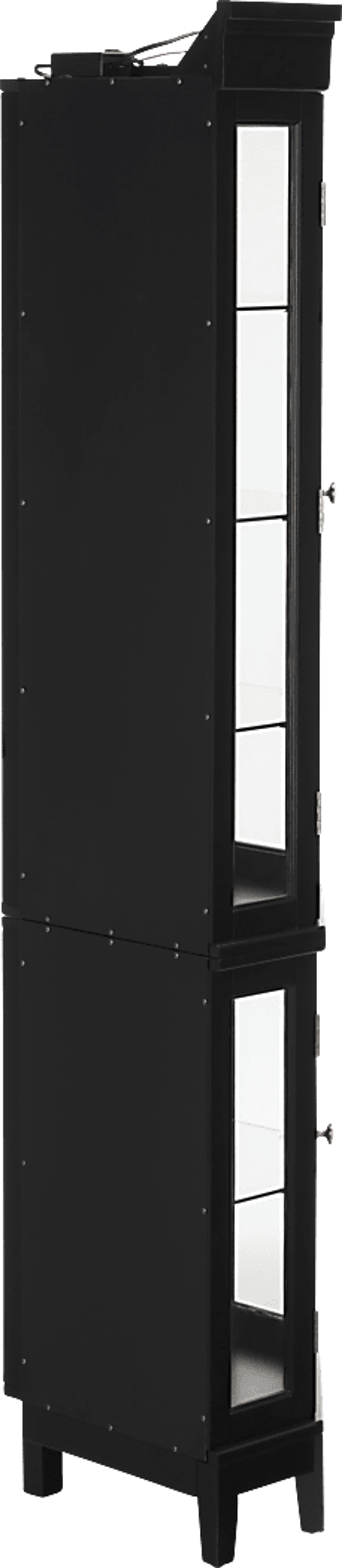Draydell Black Curio Cabinet - Image 7