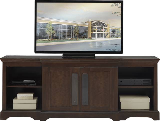 Drayden Hill Brown 80 in. Console - Thumbnail - Image 1